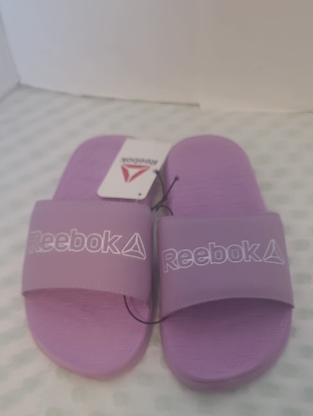 Reebok Purple/Lilac Slide Sandals